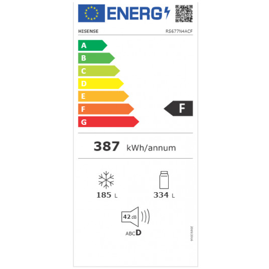 Ledusskapis Hisense RS677N4ACF