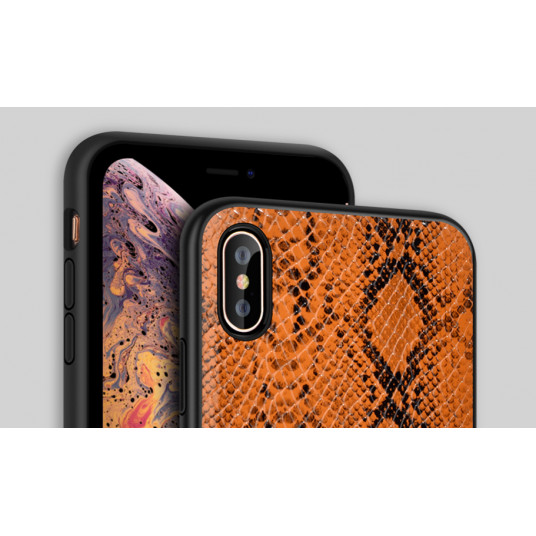 Devia Python Silicone Back Case Apple iPhone XS Max Brown