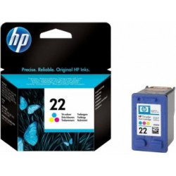 HP 22 krāsu tintes kasetne