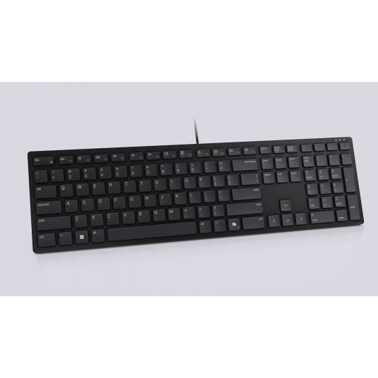 Dell | Collaboration Keyboard | KB525C | Keyboard | Wired | Ukrainian (QWERTY) | Black | USB-C