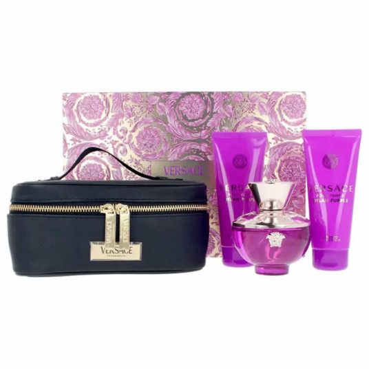 Versace Pour Femme Dylan Purple Eau De Parfum Spray 100ml 4 daļu komplekts