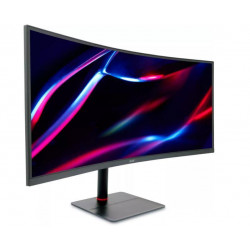 LCD monitors|ACER|Nitro XV5 XV345CURVBMIPH|34"|Spēlēšanas/izliekts/21 : 9|Panelis VA|3440x1440|21:9|165 Hz|Matēts|1 ms|Garnitūra|Gultnis|Regulējams augstums|Nosvēršanas|UM.CX5EE.V05