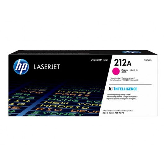 "HP Toner 212A W2123A Magenta bis zu 4.500 Seiten"