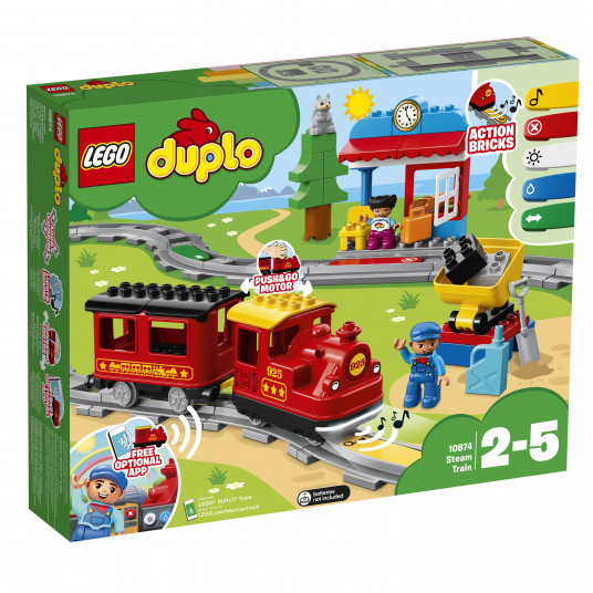 LEGO® 10874 DUPLO pilsētas tvaika lokomotīve