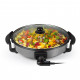 Tristar Daudzfunkcionāla grila panna PZ-2964 Grill, Diameter 40 cm, 1500 W, Lid included, Fixed handle, Melns