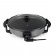 Tristar Daudzfunkcionāla grila panna PZ-2964 Grill, Diameter 40 cm, 1500 W, Lid included, Fixed handle, Melns