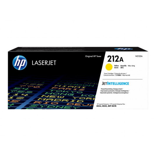 "HP toneris 212A W2122A Gelb bis zu 4.500 Seiten"