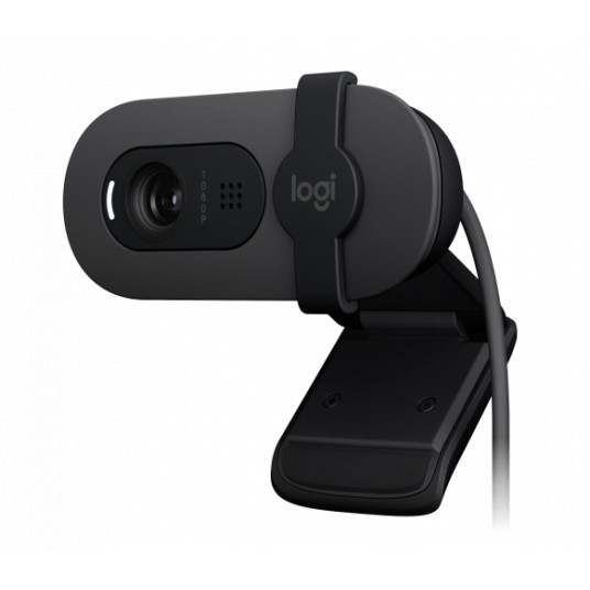 Logitech Brio 105 Biznesa tīmekļa kamera, 2 MP, FHD 1080p, USB-A, melna