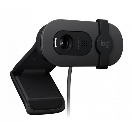 Logitech Brio 105 Biznesa tīmekļa kamera, 2 MP, FHD 1080p, USB-A, melna