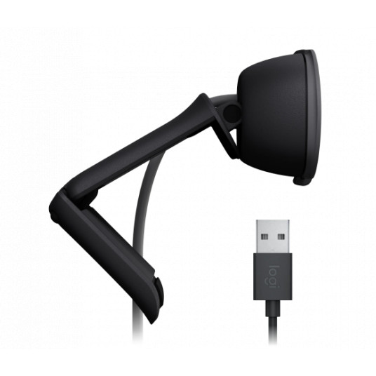 Logitech Brio 105 Biznesa tīmekļa kamera, 2 MP, FHD 1080p, USB-A, melna