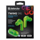 Austiņas Defender Twins 916 Green