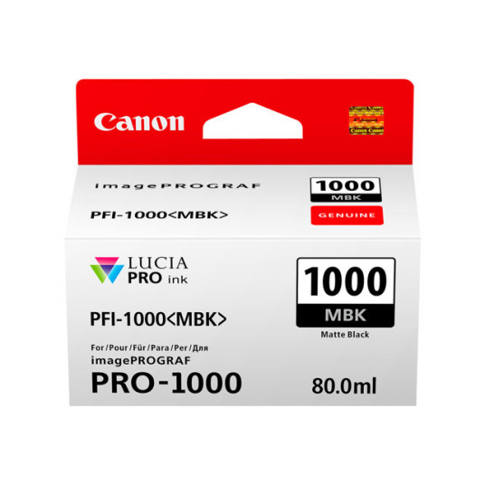 CANON PFI-1000mbk Tinte matēta melna