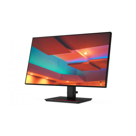 Lenovo ThinkVision P27h-20 27 ", IPS, QHD, 2560 x 1440, 16:9, 350 cd/m², Black, Daisy Chain