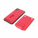 Mocco Smart Wallet Eco ādas vāciņš - Card Holder For Apple iPhone XS Max Red