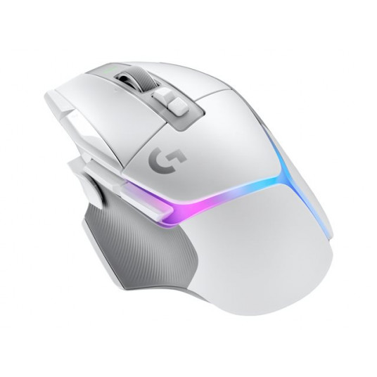 Pele Logitech G502 X PLUS Optical Gaming Mouse White