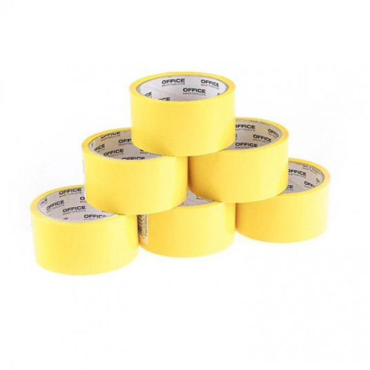 Iepakošanas lente 48mm x 50m dzeltena OFFp