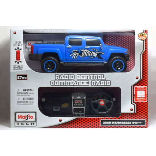 Maisto, Tech R/C, Hummer H3T Rc, RC Car, Green, 1:24, 8+ years