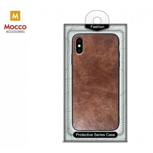 Mocco Business Silicone Back Case for Xiaomi Mi Note 10 / Mi Note 10 Pro / Mi CC9 Brown (EU Blister)