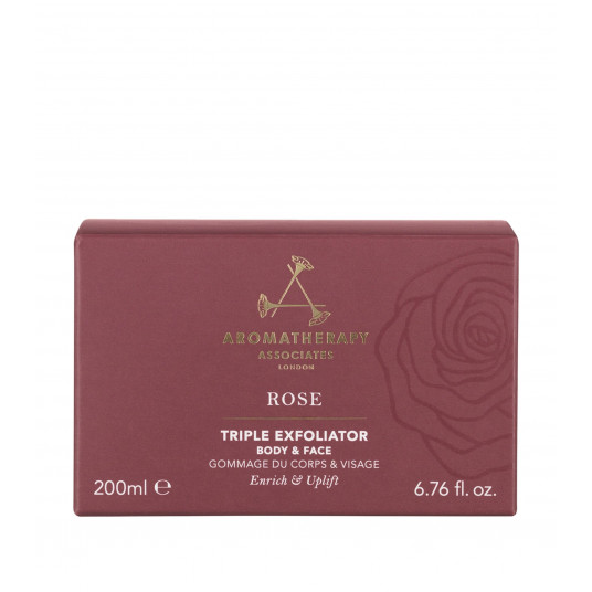 Aromatherapy Associates, Rose, Natural Essential Oils, Exfoliating Scrub, 200 ml