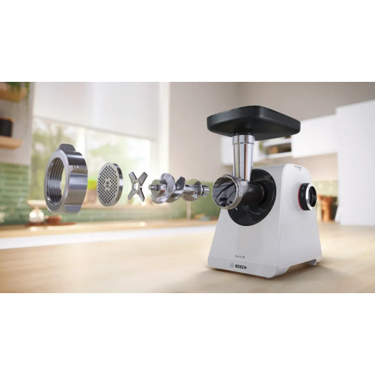 Bosch Meat Mincer | MFWS420W | White | 500 W | Number of speeds 2 | Throughput (kg/min) 2.5