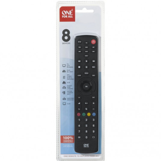 TV konsole ONE FOR ALL Contour 8 / URC1280 / universāla