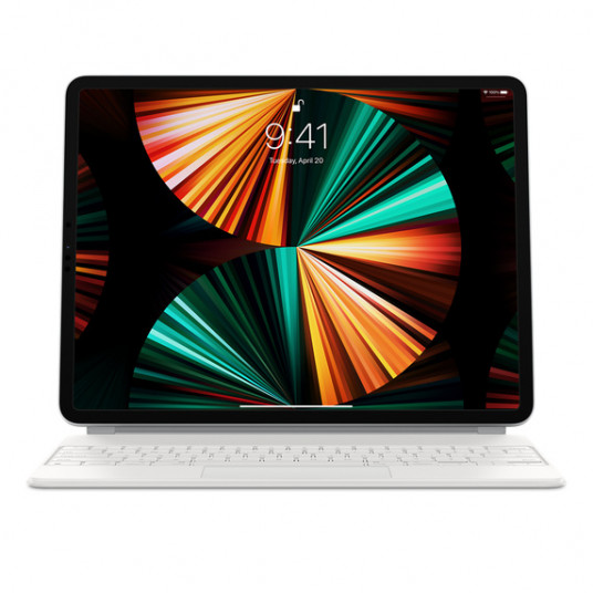 Magic Keyboard for iPad Pro 12.9‑inch (5th generation) - International English - White MJQL3Z/A