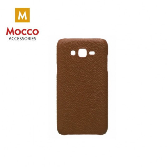 Mocco Lizard Back Case Silicone Case for Apple iPhone X / XS Brown