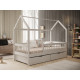 House Bed Galicja with mattress