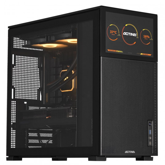 Actina 5901443401629 PC AMD Ryzen™ 7 7800X3D 32 GB DDR5-SDRAM 2 TB SSD AMD Radeon RX 7900 GRE "Midi Tower" Black