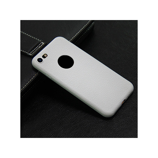Mocco Lizard Back Case Silicone Case for Apple iPhone X / XS White