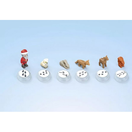 Figures set Junior 70297 Advent Calendar Snowy Christmas