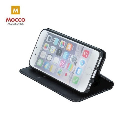 Mocco Smart Dots Book Case For Apple iPhone X Black