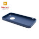 Mocco Trendy Fit Silicone Back Case for Apple iPhone X / XS Blue