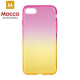 Mocco Gradient Back Case Silicone Case With gradient Color For Apple iPhone X Pink - Yellow