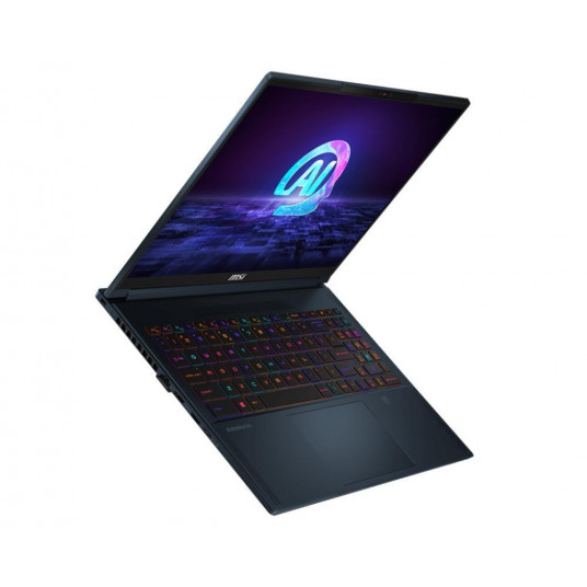 Notebook|MSI|Stealth 16 AI Studio A1VGG (20 gadu jubilejas komplekts)|CPU Core Ultra|u9-185H|2300 MHz|16"|2560x1600|RAM 32GB|DDR5|5600 MHz|SSD 2TB|NVIDIA GeForce RTX 4070|8GB|NVIDIA GeForce RTX 4070|8GB|LED |Karšu lasītājs Micro SD|Windows 11 Pro|Zils|1.9