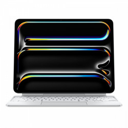 Magic Keyboard iPad Pro 13 collu (M4) - starptautiskā angļu valodā - balta