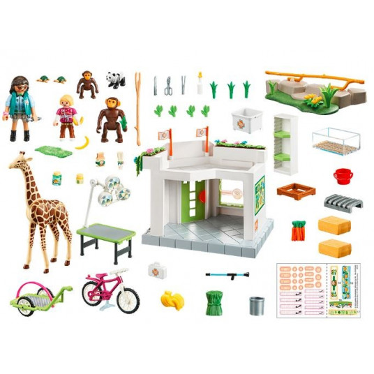 Family Fun Set 709 00 Zoo animal clinic