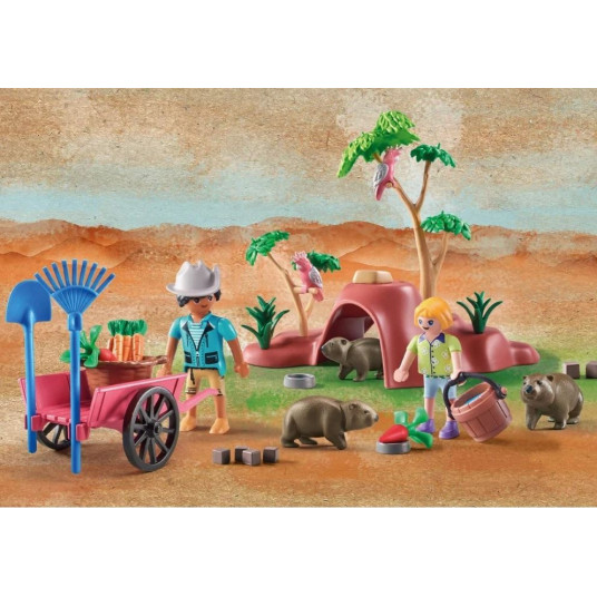 "Wiltopia 71625 Vombatu patversmes figūru komplekts