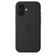 iPhone 16 Silicone Case with MagSafe - Black