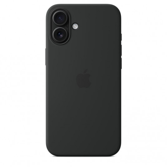 iPhone 16 Plus Silicone Case with MagSafe - Black