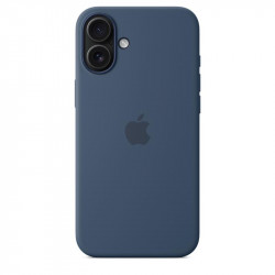 iPhone 16 Plus Silicone Case with MagSafe - Denim