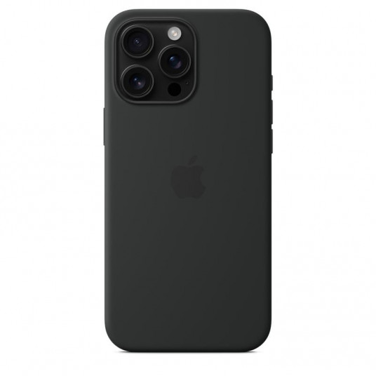 iPhone 16 Pro Max Silicone Case with MagSafe - Black