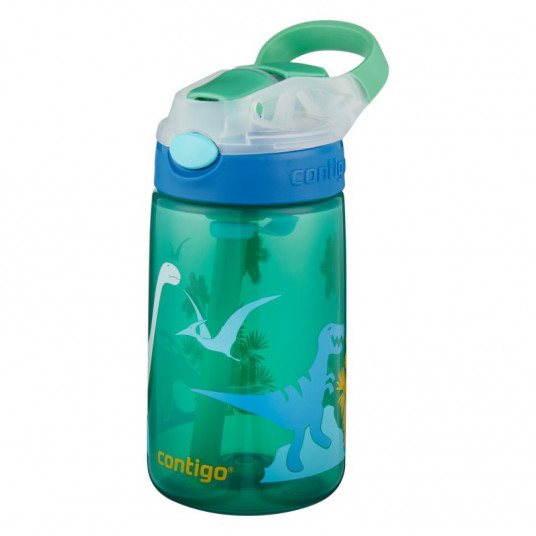 Pudele Contigo Gizmo Green Dino 420ml.