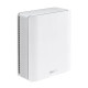 Asus | Trīsjoslu WiFi 7 Smart AiMesh paplašināmais maršrutētājs | ZenWiFi BT8 (2 gab.) | 802.11be | 14000 Mb/s | Ethernet LAN (RJ-45) pieslēgvietu skaits 4 | Tīkla atbalsts Jā | MU-MiMO Jā | 4G/5G | Antenas tips Indoor | 1