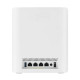 Asus | Trīsjoslu WiFi 7 Smart AiMesh paplašināmais maršrutētājs | ZenWiFi BT8 (2 gab.) | 802.11be | 14000 Mb/s | Ethernet LAN (RJ-45) pieslēgvietu skaits 4 | Tīkla atbalsts Jā | MU-MiMO Jā | 4G/5G | Antenas tips Indoor | 1