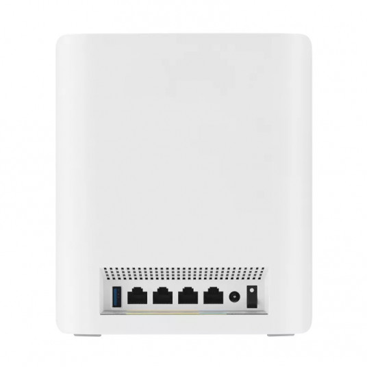 Asus | Trīsjoslu WiFi 7 Smart AiMesh paplašināmais maršrutētājs | ZenWiFi BT8 (2 gab.) | 802.11be | 14000 Mb/s | Ethernet LAN (RJ-45) pieslēgvietu skaits 4 | Tīkla atbalsts Jā | MU-MiMO Jā | 4G/5G | Antenas tips Indoor | 1