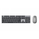 Asus W5000 | Keyboard and Mouse Set | Wireless | US | Gray