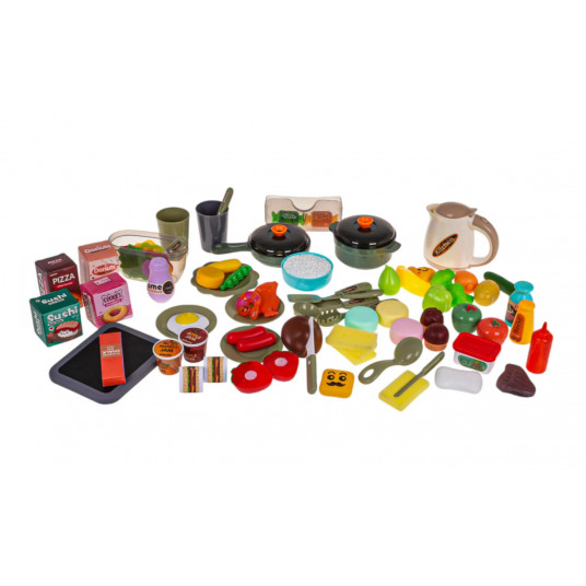 RoGer Kitchen with Light and Sound Function 87 pcs.
