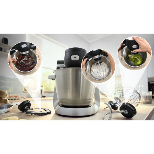 Virtuves kombains Bosch Serie 6 MUMS6ZS17 1600 W 5.5 L Black