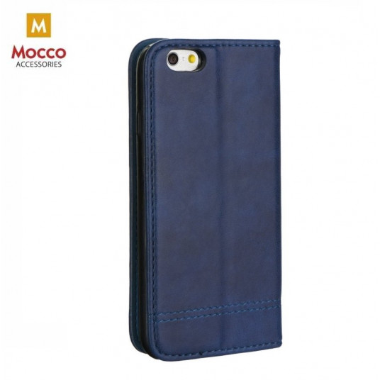 Mocco Smart Focus Book Case For Apple iPhone XS Max Blue